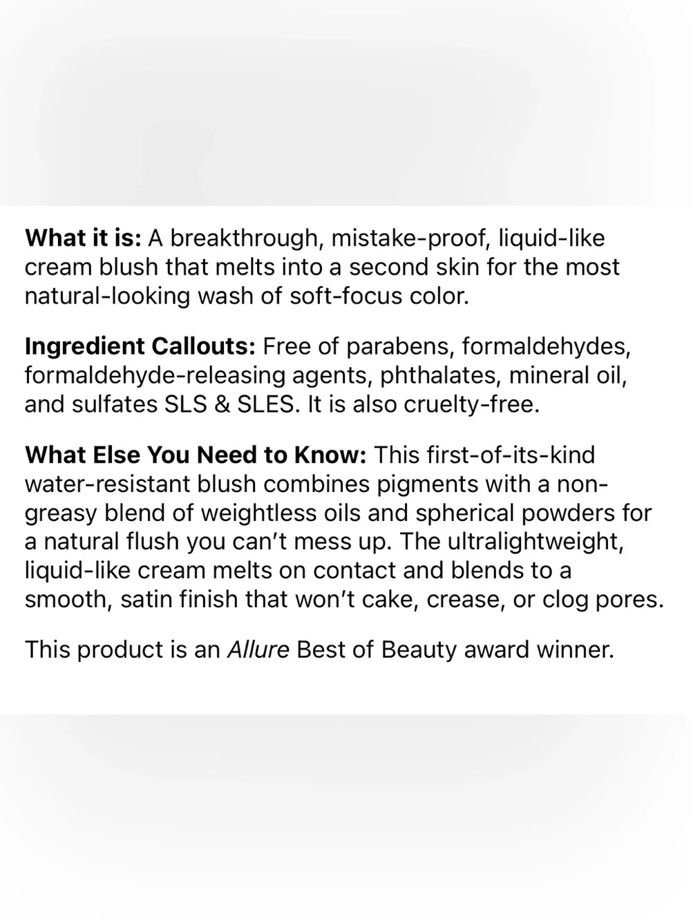🌸 Rare Beauty Stay Vulnerable Melting Blush - Nearly Mauve